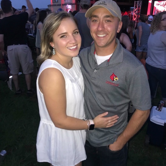 White linen tank - Picture 2 of 2